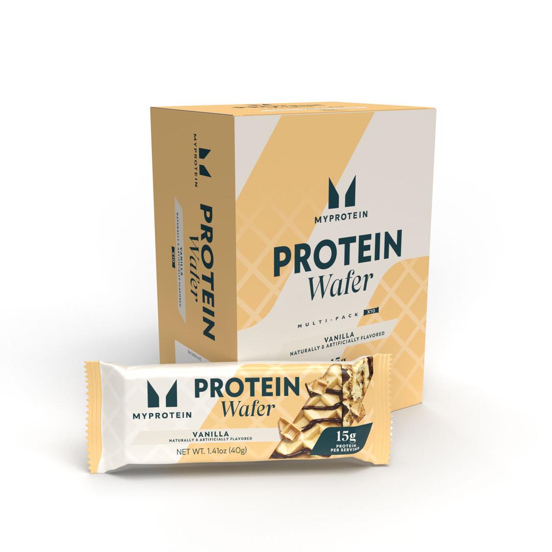 Protein Wafer - 10 x 1.4Oz - Vanilla from Myprotein (US) Protein Wafer - 10 x 1.4Oz - Vanilla - Myprotein (US) Health & Nutrition product