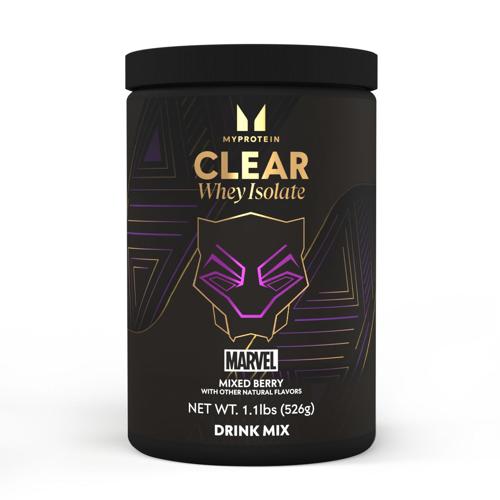 Myprotein Clear Whey Isolate - MARVEL - 20servings - Black Panther - Mixed Berry - High quality product image showing Myprotein Clear Whey Isolate - MARVEL - 20servings - Black Panther - Mixed Berry details and features Myprotein Clear Whey Isolate - MARVEL - 20servings - Black Panther - Mixed Berry - High quality product image showing Myprotein Clear Whey Isolate - MARVEL - 20servings - Black Panther - Mixed Berry details and features