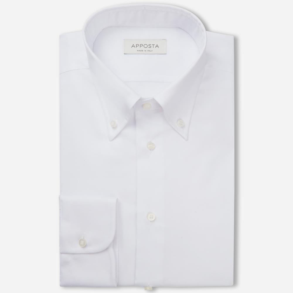 Shirt solid white easy-iron cotton dobby, collar style button-down collar - High quality product image showing Shirt solid white easy-iron cotton dobby, collar style button-down collar details and features Shirt solid white easy-iron cotton dobby, collar style button-down collar - High quality product image showing Shirt solid white easy-iron cotton dobby, collar style button-down collar details and features