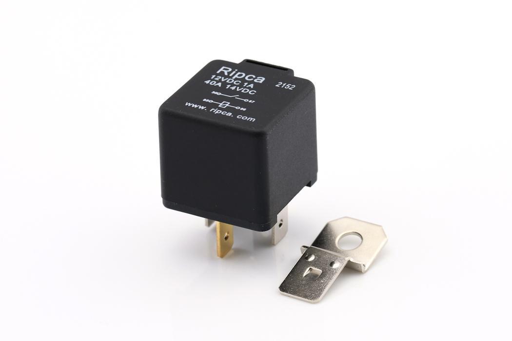 Ripca Ripaults 2152C Mini relay normally open 12V 40A 4-pins - High quality product image showing Ripca Ripaults 2152C Mini relay normally open 12V 40A 4-pins details and features Ripca Ripaults 2152C Mini relay normally open 12V 40A 4-pins - High quality product image showing Ripca Ripaults 2152C Mini relay normally open 12V 40A 4-pins details and features