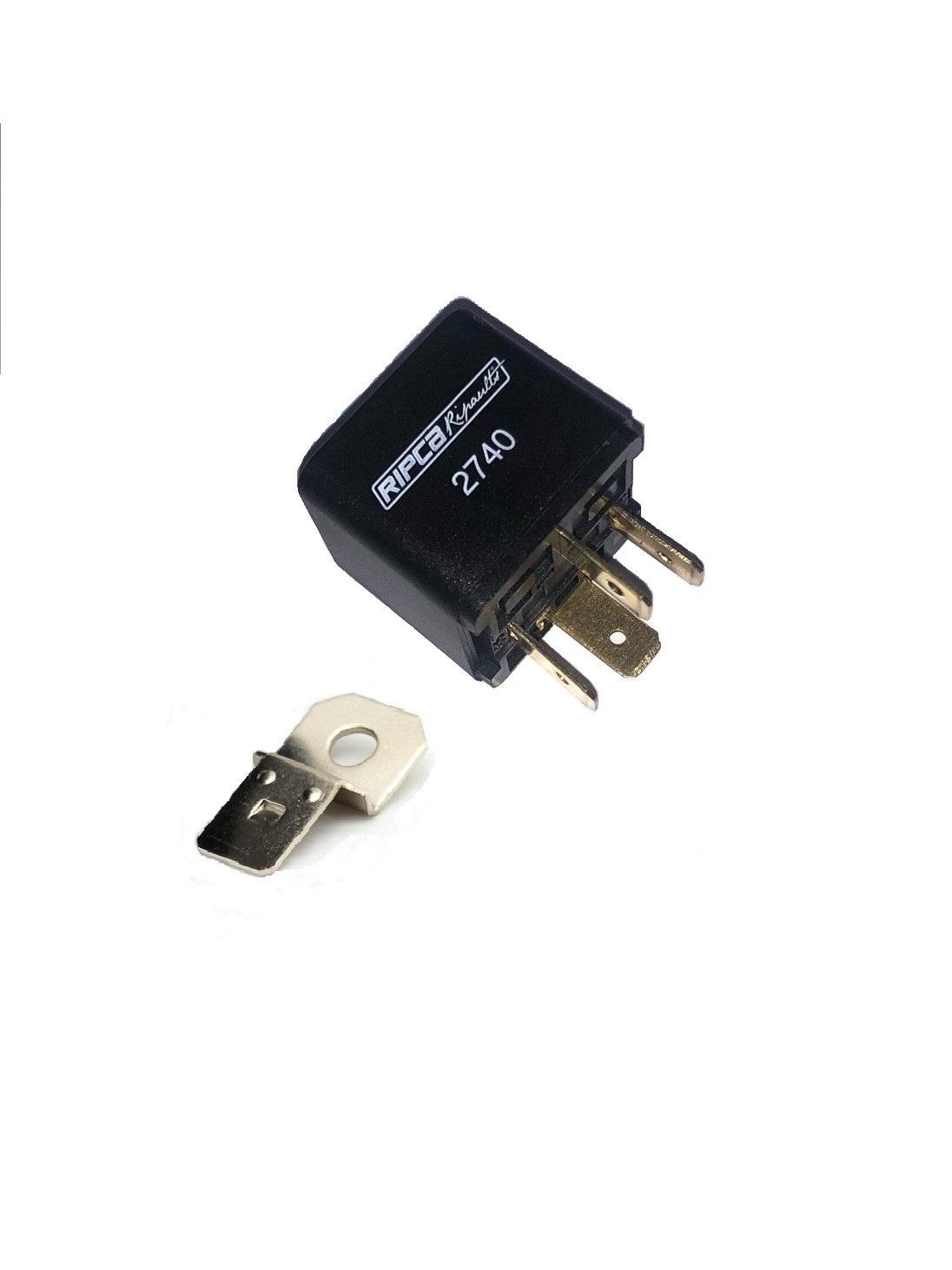 Ripca Ripaults 2740 Mini relay normally open 24V 22A 4-pins - High quality product image showing Ripca Ripaults 2740 Mini relay normally open 24V 22A 4-pins details and features Ripca Ripaults 2740 Mini relay normally open 24V 22A 4-pins - High quality product image showing Ripca Ripaults 2740 Mini relay normally open 24V 22A 4-pins details and features