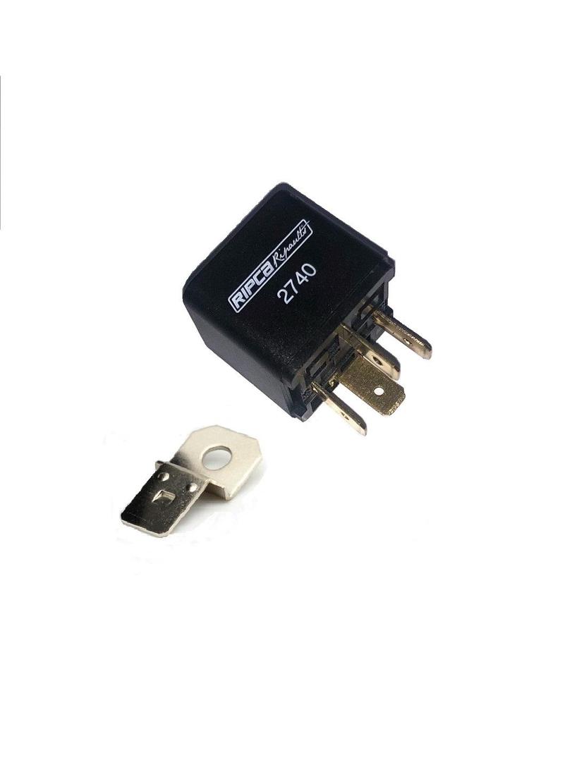 Ripca Ripaults 2740 Mini relay normally open 24V 22A 4-pins Ripca Ripaults 2740 Mini relay normally open 24V 22A 4-pins