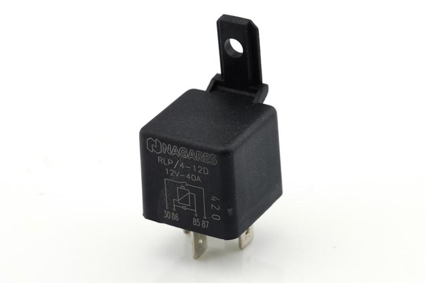 Ripca Ripaults 2741 Mini relay normally open 12V 40A 4-pins Ripca Ripaults 2741 Mini relay normally open 12V 40A 4-pins