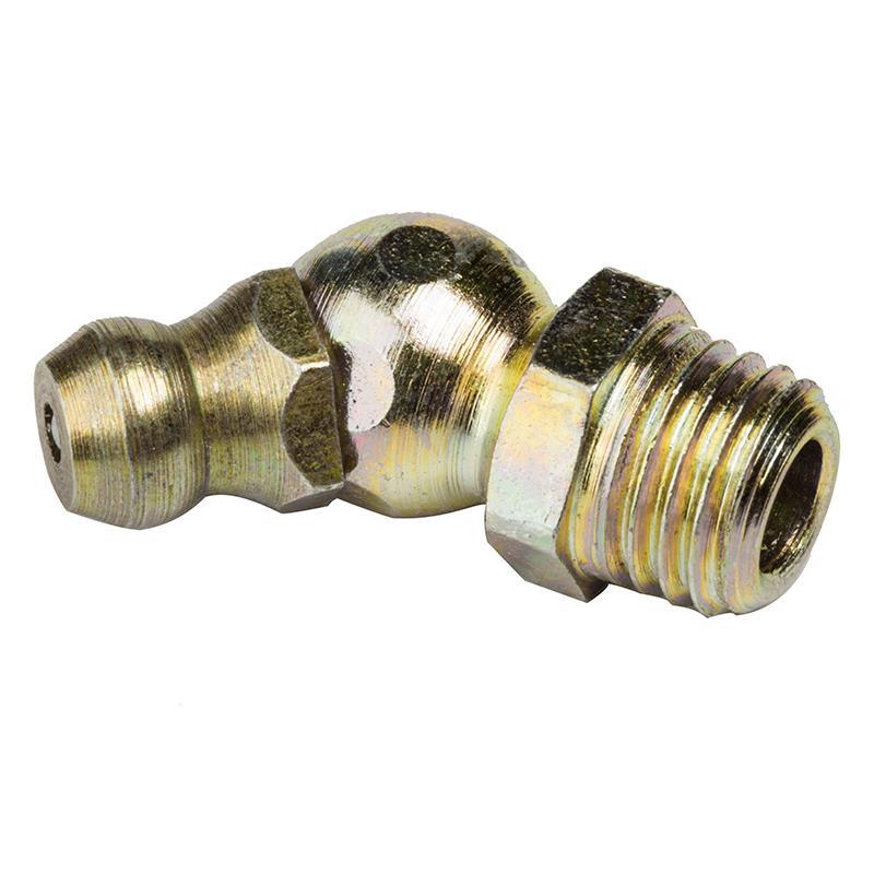 1/4BSF 45° ANGLE GREASE NIPPLE PACK OF 10 - High quality product image showing 1/4BSF 45° ANGLE GREASE NIPPLE PACK OF 10 details and features 1/4BSF 45° ANGLE GREASE NIPPLE PACK OF 10 - High quality product image showing 1/4BSF 45° ANGLE GREASE NIPPLE PACK OF 10 details and features