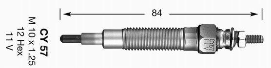 NGK Glow Plug CY57 (5287) - High quality product image showing NGK Glow Plug CY57 (5287) details and features NGK Glow Plug CY57 (5287) - High quality product image showing NGK Glow Plug CY57 (5287) details and features