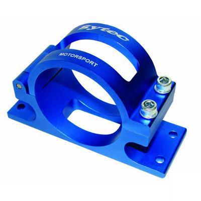 Sytec Motorsport Fuel Pump / Filter Bracket (Blue) (MPB001B) from The Green Spark Plug Sytec Motorsport Fuel Pump / Filter Bracket (Blue) (MPB001B) - The Green Spark Plug Automotive product
