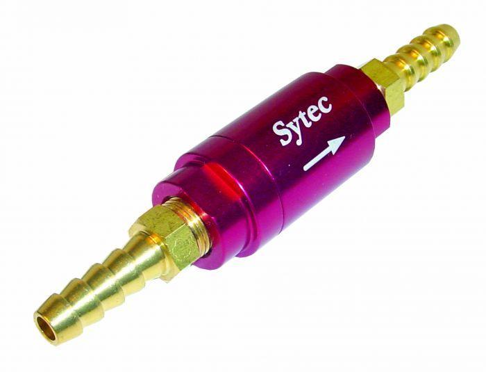 Sytec One Way Valve with 6mm push on tails (Red) (OWVS006-R) - High quality product image showing Sytec One Way Valve with 6mm push on tails (Red) (OWVS006-R) details and features Sytec One Way Valve with 6mm push on tails (Red) (OWVS006-R) - High quality product image showing Sytec One Way Valve with 6mm push on tails (Red) (OWVS006-R) details and features