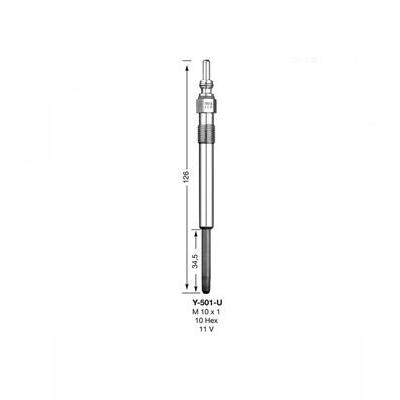 NGK Glow Plug Y-501U (3786) from The Green Spark Plug NGK Glow Plug Y-501U (3786) - The Green Spark Plug Automotive product