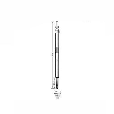 NGK Glow Plug Y-517J (3319) from The Green Spark Plug NGK Glow Plug Y-517J (3319) - The Green Spark Plug Automotive product