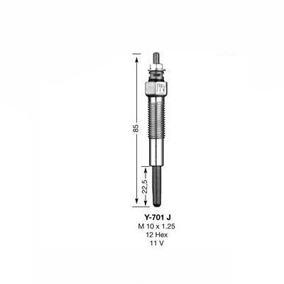 NGK Glow Plug Y-701J (5116) from The Green Spark Plug NGK Glow Plug Y-701J (5116) - The Green Spark Plug Automotive product