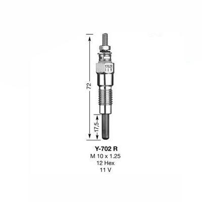 NGK Glow Plug Y-702R (1065) from The Green Spark Plug NGK Glow Plug Y-702R (1065) - The Green Spark Plug Automotive product