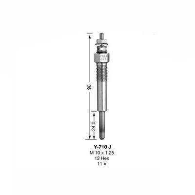 NGK Glow Plug Y-710J (7880) from The Green Spark Plug NGK Glow Plug Y-710J (7880) - The Green Spark Plug Automotive product