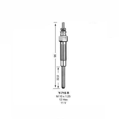 NGK Glow Plug Y-715R (5376) from The Green Spark Plug NGK Glow Plug Y-715R (5376) - The Green Spark Plug Automotive product