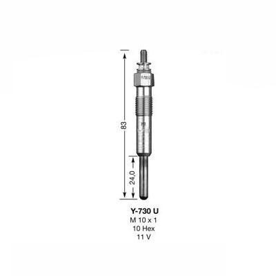 NGK Glow Plug Y-730U (2273) from The Green Spark Plug NGK Glow Plug Y-730U (2273) - The Green Spark Plug Automotive product