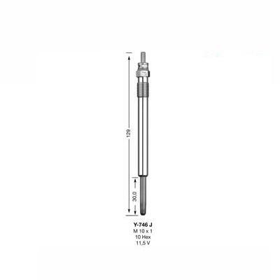 NGK Glow Plug Y-746J (7992) from The Green Spark Plug NGK Glow Plug Y-746J (7992) - The Green Spark Plug Automotive product