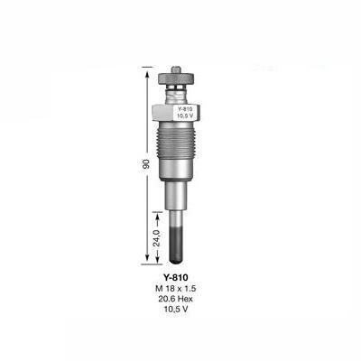 NGK Glow Plug Y-810 (6929) from The Green Spark Plug NGK Glow Plug Y-810 (6929) - The Green Spark Plug Automotive product