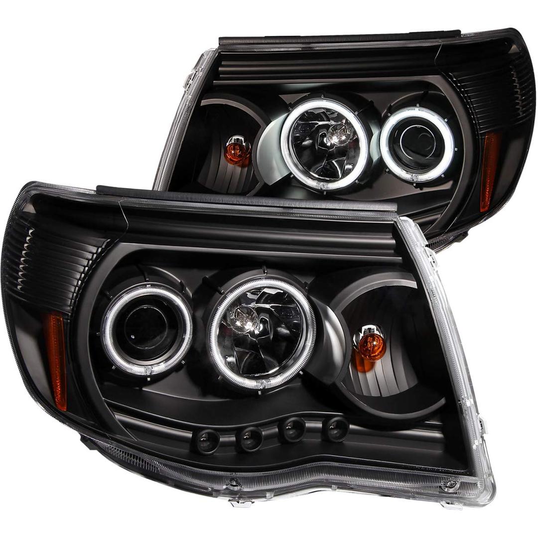 ANZO 121282 Black Clear Projector Halo Headlight for Toyota Tacoma (Pair) from The Twister Group ANZO 121282 Black Clear Projector Halo Headlight for Toyota Tacoma (Pair) - The Twister Group Tools product