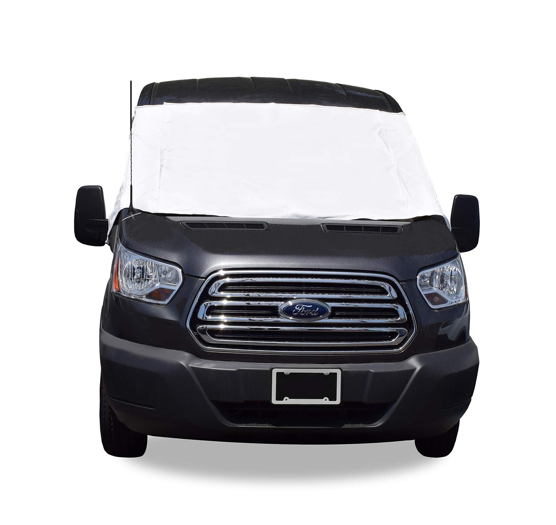 ADCO 2525 Windshield Cover; For Class C And Class B Ford Transit Motorhomes Manufactured 2015 To 2019; Protects Dashboard From Fading And Cracking Against Sun; Mounts Using Magnetic Fasteners And Anti-Theft Tabs; White; Vinyl - High quality product image showing ADCO 2525 Windshield Cover; For Class C And Class B Ford Transit Motorhomes Manufactured 2015 To 2019; Protects Dashboard From Fading And Cracking Against Sun; Mounts Using Magnetic Fasteners And Anti-Theft Tabs; White; Vinyl details and features ADCO 2525 Windshield Cover; For Class C And Class B Ford Transit Motorhomes Manufactured 2015 To 2019; Protects Dashboard From Fading And Cracking Against Sun; Mounts Using Magnetic Fasteners And Anti-Theft Tabs; White; Vinyl - High quality product image showing ADCO 2525 Windshield Cover; For Class C And Class B Ford Transit Motorhomes Manufactured 2015 To 2019; Protects Dashboard From Fading And Cracking Against Sun; Mounts Using Magnetic Fasteners And Anti-Theft Tabs; White; Vinyl details and features
