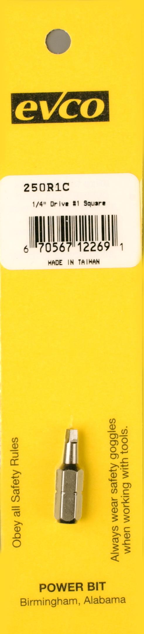 AP PRODUCTS 009-250R1C Square Recess Bit AP PRODUCTS 009-250R1C Square Recess Bit