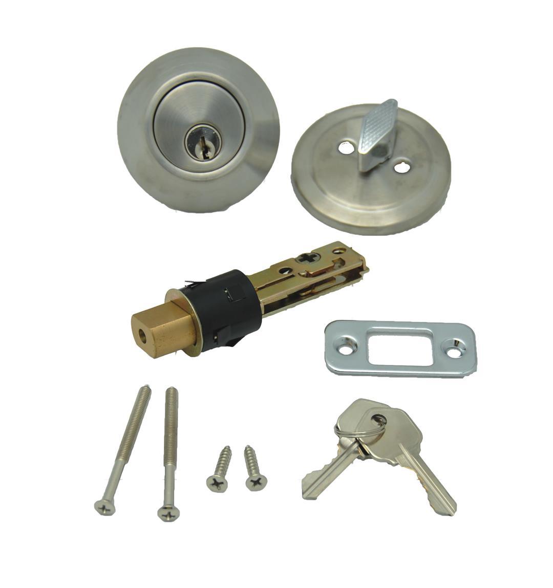 AP PRODUCTS 013222SS 013-222-SS Dead Bolt Lock Set, 1 INCH Throw - Stainless Steel,Silver - High quality product image showing AP PRODUCTS 013222SS 013-222-SS Dead Bolt Lock Set, 1 INCH Throw - Stainless Steel,Silver details and features AP PRODUCTS 013222SS 013-222-SS Dead Bolt Lock Set, 1 INCH Throw - Stainless Steel,Silver - High quality product image showing AP PRODUCTS 013222SS 013-222-SS Dead Bolt Lock Set, 1 INCH Throw - Stainless Steel,Silver details and features