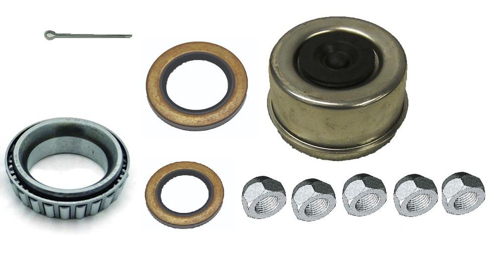 AP PRODUCTS 014035122 Trailer Wheel Bearing; Fits 3500 Pound Axle Capacity Hub; With Dust Cap/ Cotter Pin/ Five 1/2-20 Inch 60 Degree Cone Wheel Nuts/ Double Lip Grease Seal/ Outer Bearing And Inner Bearing - High quality product image showing AP PRODUCTS 014035122 Trailer Wheel Bearing; Fits 3500 Pound Axle Capacity Hub; With Dust Cap/ Cotter Pin/ Five 1/2-20 Inch 60 Degree Cone Wheel Nuts/ Double Lip Grease Seal/ Outer Bearing And Inner Bearing details and features AP PRODUCTS 014035122 Trailer Wheel Bearing; Fits 3500 Pound Axle Capacity Hub; With Dust Cap/ Cotter Pin/ Five 1/2-20 Inch 60 Degree Cone Wheel Nuts/ Double Lip Grease Seal/ Outer Bearing And Inner Bearing - High quality product image showing AP PRODUCTS 014035122 Trailer Wheel Bearing; Fits 3500 Pound Axle Capacity Hub; With Dust Cap/ Cotter Pin/ Five 1/2-20 Inch 60 Degree Cone Wheel Nuts/ Double Lip Grease Seal/ Outer Bearing And Inner Bearing details and features