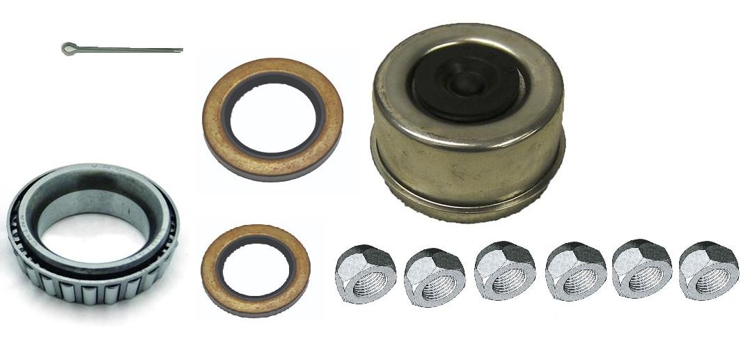 AP PRODUCTS 014052122 Trailer Wheel Bearing; Fits 5200 Pound Axle Capacity Hub; With Dust Cap/ Cotter Pin/ Six 1/2-20 Inch 60 Degree Cone Wheel Nuts/ Double Lip Grease Seal/ Outer Bearing And Inner Bearing - High quality product image showing AP PRODUCTS 014052122 Trailer Wheel Bearing; Fits 5200 Pound Axle Capacity Hub; With Dust Cap/ Cotter Pin/ Six 1/2-20 Inch 60 Degree Cone Wheel Nuts/ Double Lip Grease Seal/ Outer Bearing And Inner Bearing details and features AP PRODUCTS 014052122 Trailer Wheel Bearing; Fits 5200 Pound Axle Capacity Hub; With Dust Cap/ Cotter Pin/ Six 1/2-20 Inch 60 Degree Cone Wheel Nuts/ Double Lip Grease Seal/ Outer Bearing And Inner Bearing - High quality product image showing AP PRODUCTS 014052122 Trailer Wheel Bearing; Fits 5200 Pound Axle Capacity Hub; With Dust Cap/ Cotter Pin/ Six 1/2-20 Inch 60 Degree Cone Wheel Nuts/ Double Lip Grease Seal/ Outer Bearing And Inner Bearing details and features