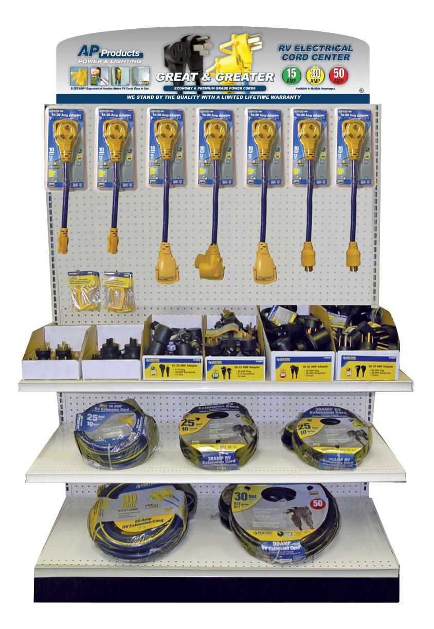 AP PRODUCTS 16-01000 VOLTEC ELECTRICAL POG, AP Products Power And Lighting Standard Retail Set; Comes Complete With Product from The Twister Group AP PRODUCTS 16-01000 VOLTEC ELECTRICAL POG, AP Products Power And Lighting Standard Retail Set; Comes Complete With Product - The Twister Group Tools product