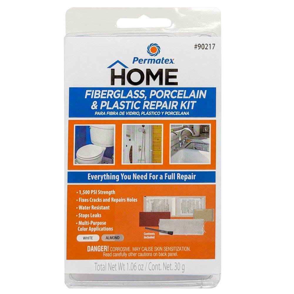 AP PRODUCTS 002-90217 FIBERGLASS PORCELAIN & PLASTIC REP, Use To Stop Leaks/ Repair Holes/ Fills Cracks; For Use With Plastic/ Fiberglass/ Ceramic; 1500 Pounds Per Square Inch (PSI) Tensile Strength; Water Resistant; White And Almond from The Twister Group AP PRODUCTS 002-90217 FIBERGLASS PORCELAIN & PLASTIC REP, Use To Stop Leaks/ Repair Holes/ Fills Cracks; For Use With Plastic/ Fiberglass/ Ceramic; 1500 Pounds Per Square Inch (PSI) Tensile Strength; Water Resistant; White And Almond - The Twister Group product