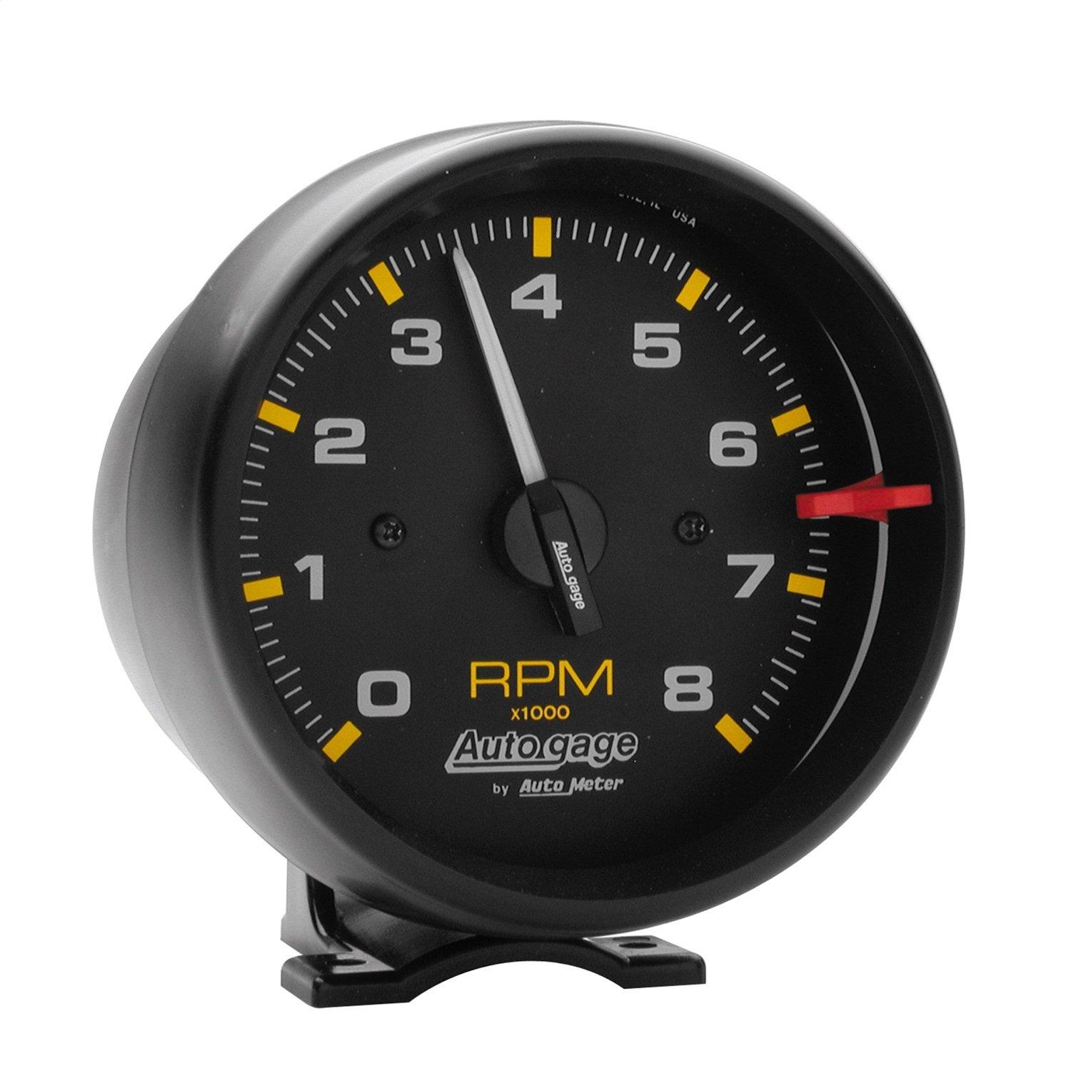 AUTO METER 2300 Autogage Tachometer,3.750 in., Black dial/Black bezel - High quality product image showing AUTO METER 2300 Autogage Tachometer,3.750 in., Black dial/Black bezel details and features AUTO METER 2300 Autogage Tachometer,3.750 in., Black dial/Black bezel - High quality product image showing AUTO METER 2300 Autogage Tachometer,3.750 in., Black dial/Black bezel details and features