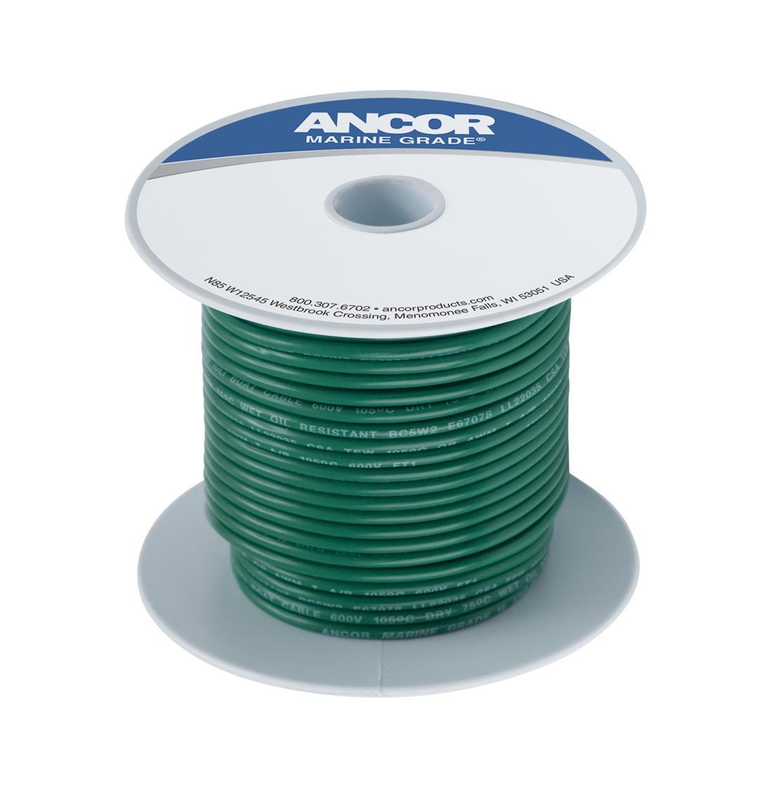 ANCOR 100310 GREEN 18 AWG TINNED COPPER WIRE - 100 from The Twister Group ANCOR 100310 GREEN 18 AWG TINNED COPPER WIRE - 100 - The Twister Group Tools product
