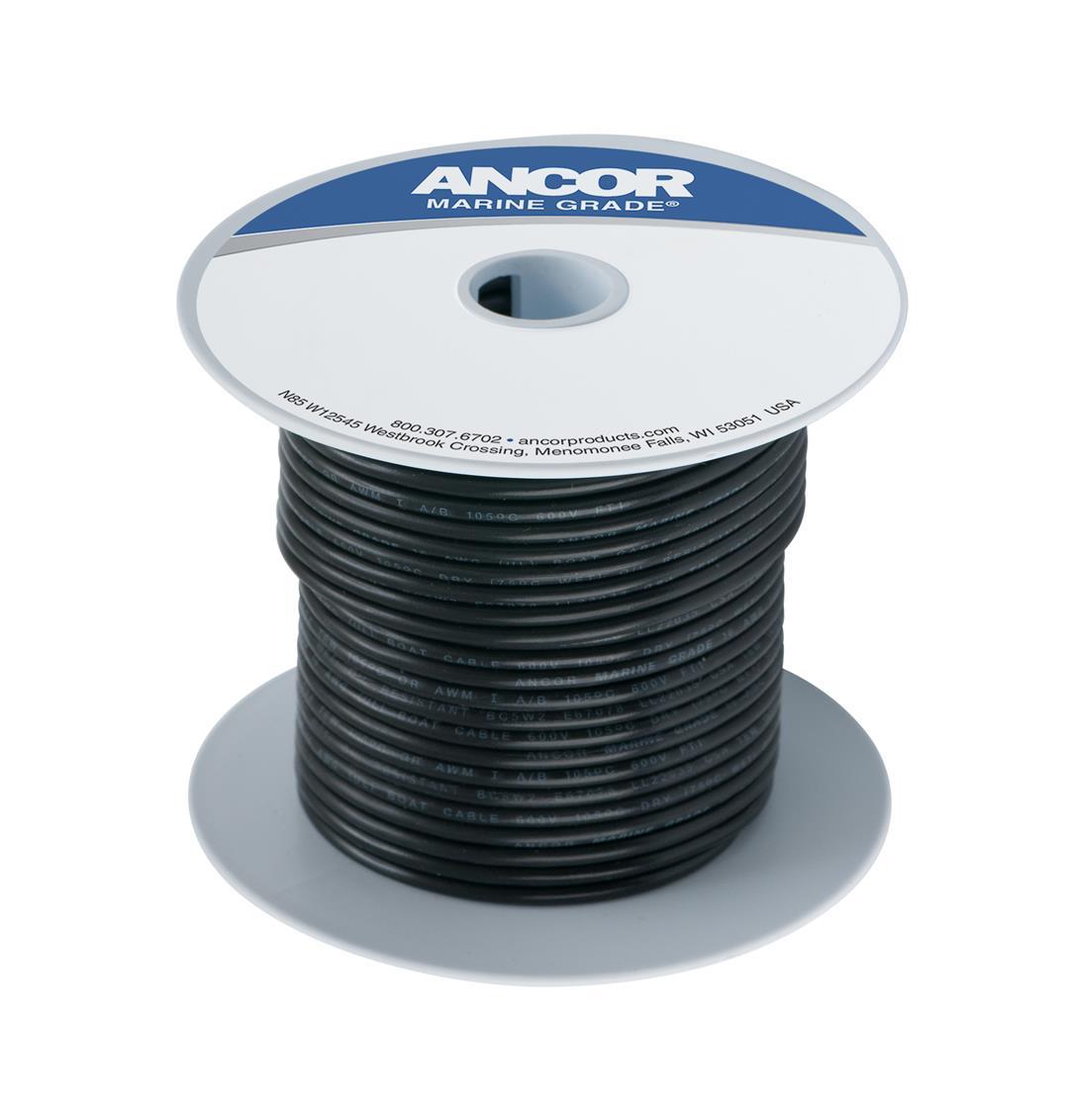 ANCOR 108002 Marine Grade Electrical Primary Tinned Copper Boat Wiring (10-Gauge, Black, 25-Feet) from The Twister Group ANCOR 108002 Marine Grade Electrical Primary Tinned Copper Boat Wiring (10-Gauge, Black, 25-Feet) - The Twister Group Tools product