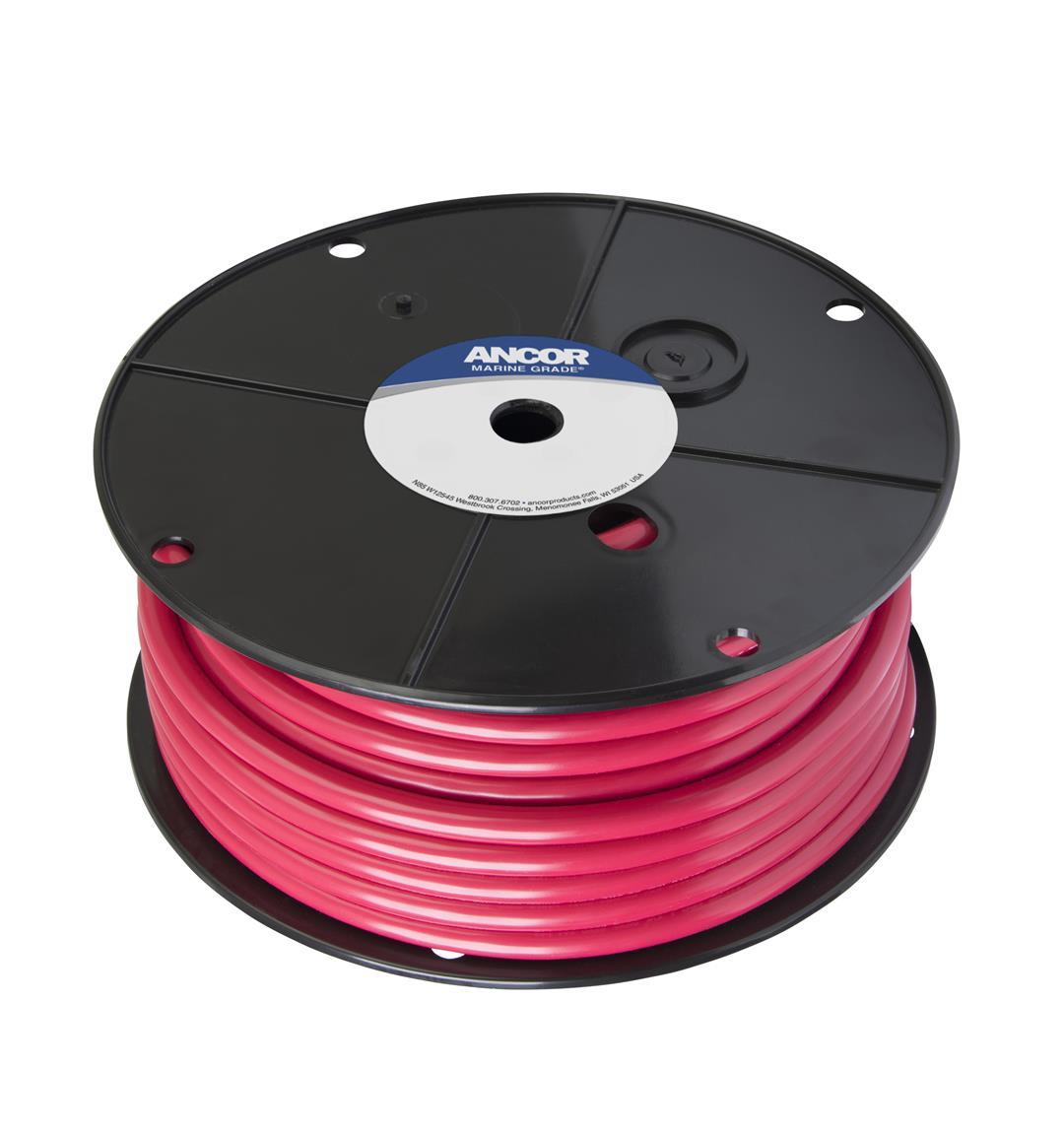 ANCOR 114540 RED 2 AWG TINNED COPPER BATTERY WIRE - 400 - High quality product image showing ANCOR 114540 RED 2 AWG TINNED COPPER BATTERY WIRE - 400 details and features ANCOR 114540 RED 2 AWG TINNED COPPER BATTERY WIRE - 400 - High quality product image showing ANCOR 114540 RED 2 AWG TINNED COPPER BATTERY WIRE - 400 details and features