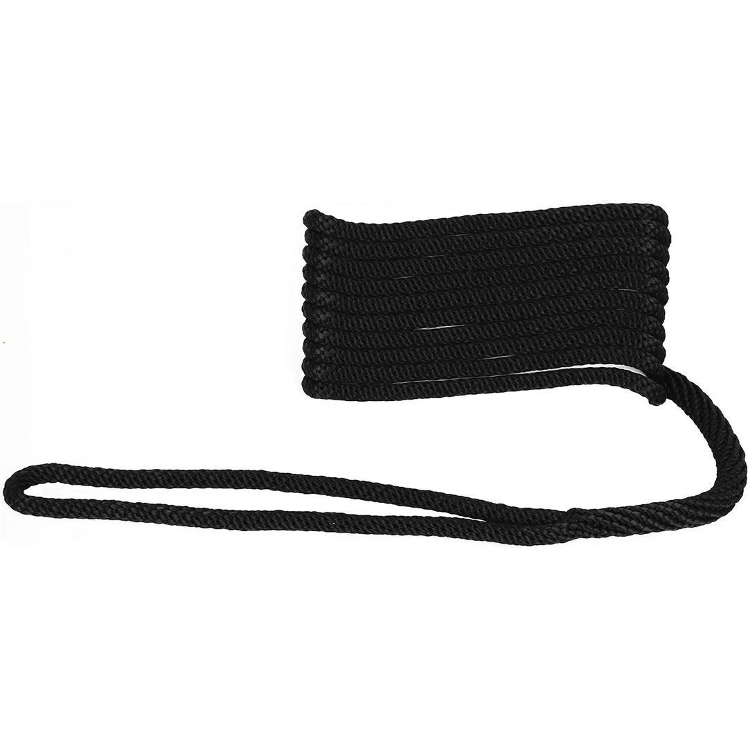 ATTWOOD 117527 11752-7 Solid Braided Multifilament Polypropylene (MFP) Dock Line, 3/8-Inch, 15 Feet Long, Bare Ends, Black from The Twister Group ATTWOOD 117527 11752-7 Solid Braided Multifilament Polypropylene (MFP) Dock Line, 3/8-Inch, 15 Feet Long, Bare Ends, Black - The Twister Group Tools product