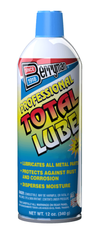 BERRYMAN 0612 Professional Total Lube, Not VOC Compliant in CA, 12 oz. - High quality product image showing BERRYMAN 0612 Professional Total Lube, Not VOC Compliant in CA, 12 oz. details and features BERRYMAN 0612 Professional Total Lube, Not VOC Compliant in CA, 12 oz. - High quality product image showing BERRYMAN 0612 Professional Total Lube, Not VOC Compliant in CA, 12 oz. details and features