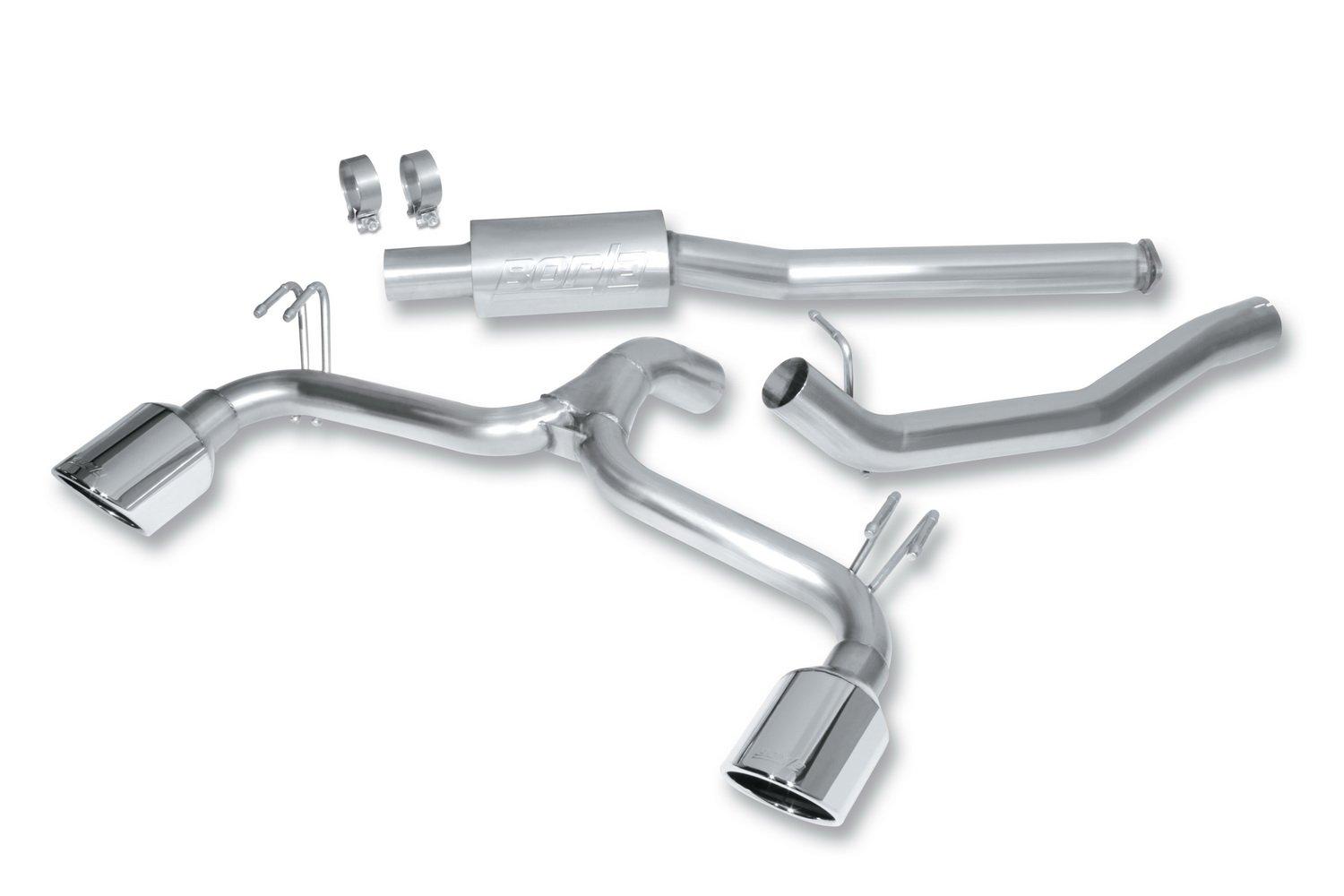 BORLA 140334 Cat-Back Performance Exhaust System for 2009-2017 Mitsubishi Lancer Ralliart 2.0L 4 Cyl. Turbo Automatic Transmission All Wheel Drive 4 Door. - High quality product image showing BORLA 140334 Cat-Back Performance Exhaust System for 2009-2017 Mitsubishi Lancer Ralliart 2.0L 4 Cyl. Turbo Automatic Transmission All Wheel Drive 4 Door. details and features BORLA 140334 Cat-Back Performance Exhaust System for 2009-2017 Mitsubishi Lancer Ralliart 2.0L 4 Cyl. Turbo Automatic Transmission All Wheel Drive 4 Door. - High quality product image showing BORLA 140334 Cat-Back Performance Exhaust System for 2009-2017 Mitsubishi Lancer Ralliart 2.0L 4 Cyl. Turbo Automatic Transmission All Wheel Drive 4 Door. details and features