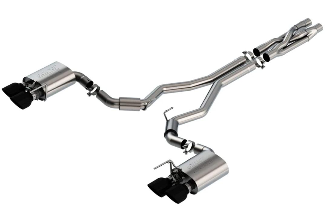 BORLA 140837BC Cat-Back Perf. Exhaust Sys. for 2020-2023 Ford Mustang Shelby GT500 5.2L 8 Cyl. Auto Trans. Use With Connecting Pipe Kit 60722 For 2021-2023 Ford Mustang Mach 1 5.0L V8 Auto/Man. Trans. from The Twister Group BORLA 140837BC Cat-Back Perf. Exhaust Sys. for 2020-2023 Ford Mustang Shelby GT500 5.2L 8 Cyl. Auto Trans. Use With Connecting Pipe Kit 60722 For 2021-2023 Ford Mustang Mach 1 5.0L V8 Auto/Man. Trans. - The Twister Group Tools product