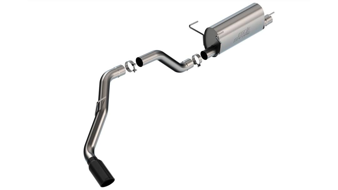 BORLA 140851BC S-Type Cat Back System Single Exhaust System Kit For 2019-2024 Ram 2500/3500 from The Twister Group BORLA 140851BC S-Type Cat Back System Single Exhaust System Kit For 2019-2024 Ram 2500/3500 - The Twister Group Tools product