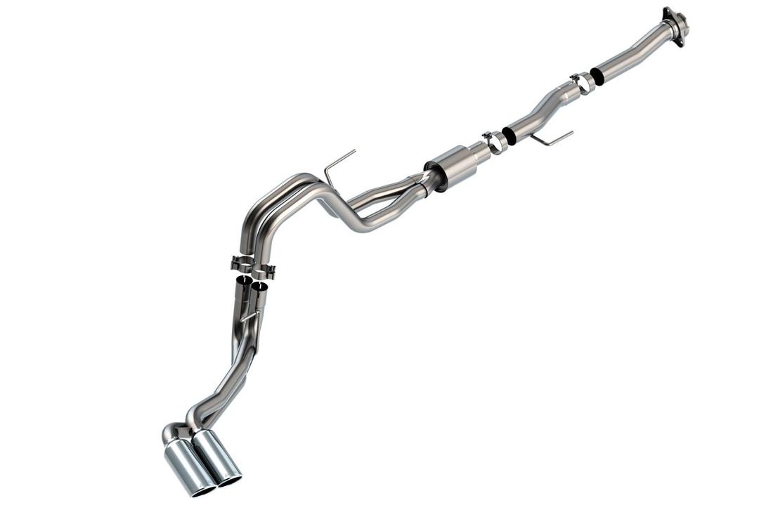 BORLA 140877 Cat-Back Perf. Exhaust Sys. for 2021-2023 Ford F-150 5.0L V8 Auto. Trans. 2 & 4 Wheel Drive Reg. Cab (6FT 7 INCH) Bed EXC. Tremor & Black Appear. Pkg. Add Adapt. 60564 Regular Cab (8FT 2 INCH) Bed. from The Twister Group BORLA 140877 Cat-Back Perf. Exhaust Sys. for 2021-2023 Ford F-150 5.0L V8 Auto. Trans. 2 & 4 Wheel Drive Reg. Cab (6FT 7 INCH) Bed EXC. Tremor & Black Appear. Pkg. Add Adapt. 60564 Regular Cab (8FT 2 INCH) Bed. - The Twister Group Tools product