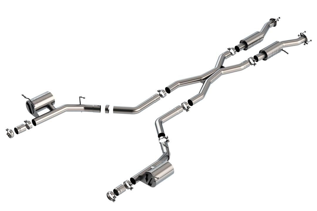 BORLA 140887 Cat-Back Exhaust System for 2021-2023 Dodge Durango SRT Hellcat 6.2L V8 Automatic Transmission All Wheel Drive 4 Door (No 2022 Model). System Does NOT Include Tips. Reuse O.E. Tips. from The Twister Group BORLA 140887 Cat-Back Exhaust System for 2021-2023 Dodge Durango SRT Hellcat 6.2L V8 Automatic Transmission All Wheel Drive 4 Door (No 2022 Model). System Does NOT Include Tips. Reuse O.E. Tips. - The Twister Group Tools product