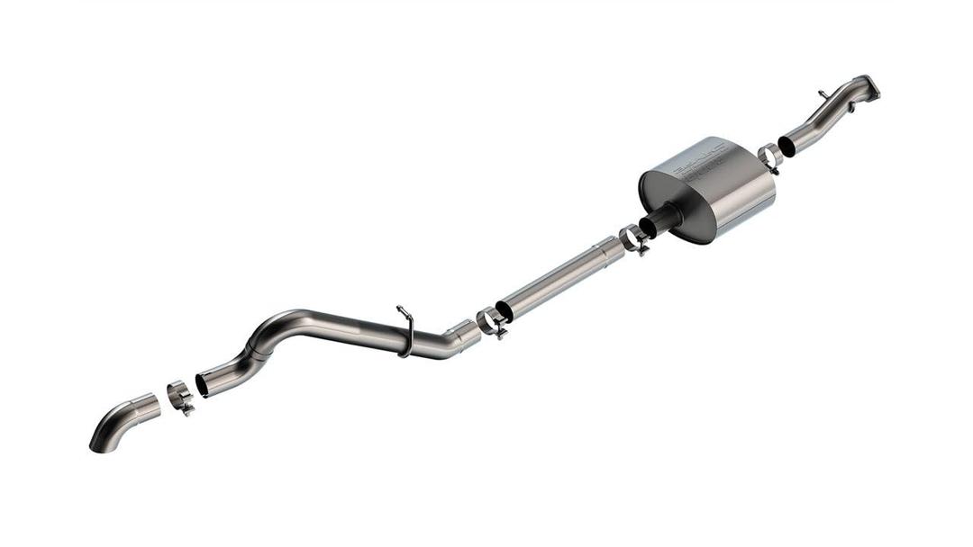 BORLA 140902 Cat-Back Performance Exhaust System for 2021-2023 Ford Bronco 2.7L V6 Automatic Transmission 4 Wheel Drive 2 & 4 Door. High Clearance Climber System. from The Twister Group BORLA 140902 Cat-Back Performance Exhaust System for 2021-2023 Ford Bronco 2.7L V6 Automatic Transmission 4 Wheel Drive 2 & 4 Door. High Clearance Climber System. - The Twister Group Tools product