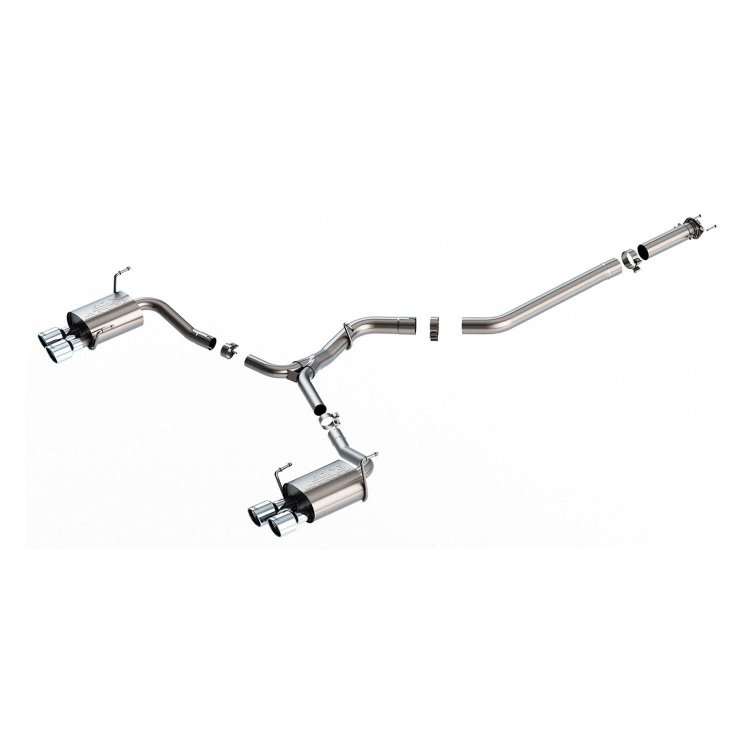 BORLA 140907 2022 Subaru WRX 2.4L Turbo AT/MT AWD S-Type Catback Exhaust Polished Tips - High quality product image showing BORLA 140907 2022 Subaru WRX 2.4L Turbo AT/MT AWD S-Type Catback Exhaust Polished Tips details and features BORLA 140907 2022 Subaru WRX 2.4L Turbo AT/MT AWD S-Type Catback Exhaust Polished Tips - High quality product image showing BORLA 140907 2022 Subaru WRX 2.4L Turbo AT/MT AWD S-Type Catback Exhaust Polished Tips details and features