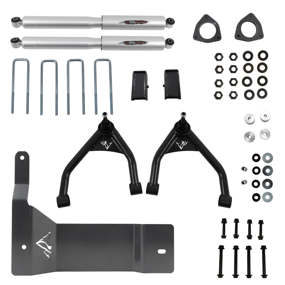 BELLTECH 150206BK 4 INCH Trail Performance Suspension Lift Kit fits 2014-16 Chevrolet Silverado/GMC Sierra 2WD & 4WD from The Twister Group BELLTECH 150206BK 4 INCH Trail Performance Suspension Lift Kit fits 2014-16 Chevrolet Silverado/GMC Sierra 2WD & 4WD - The Twister Group Tools product