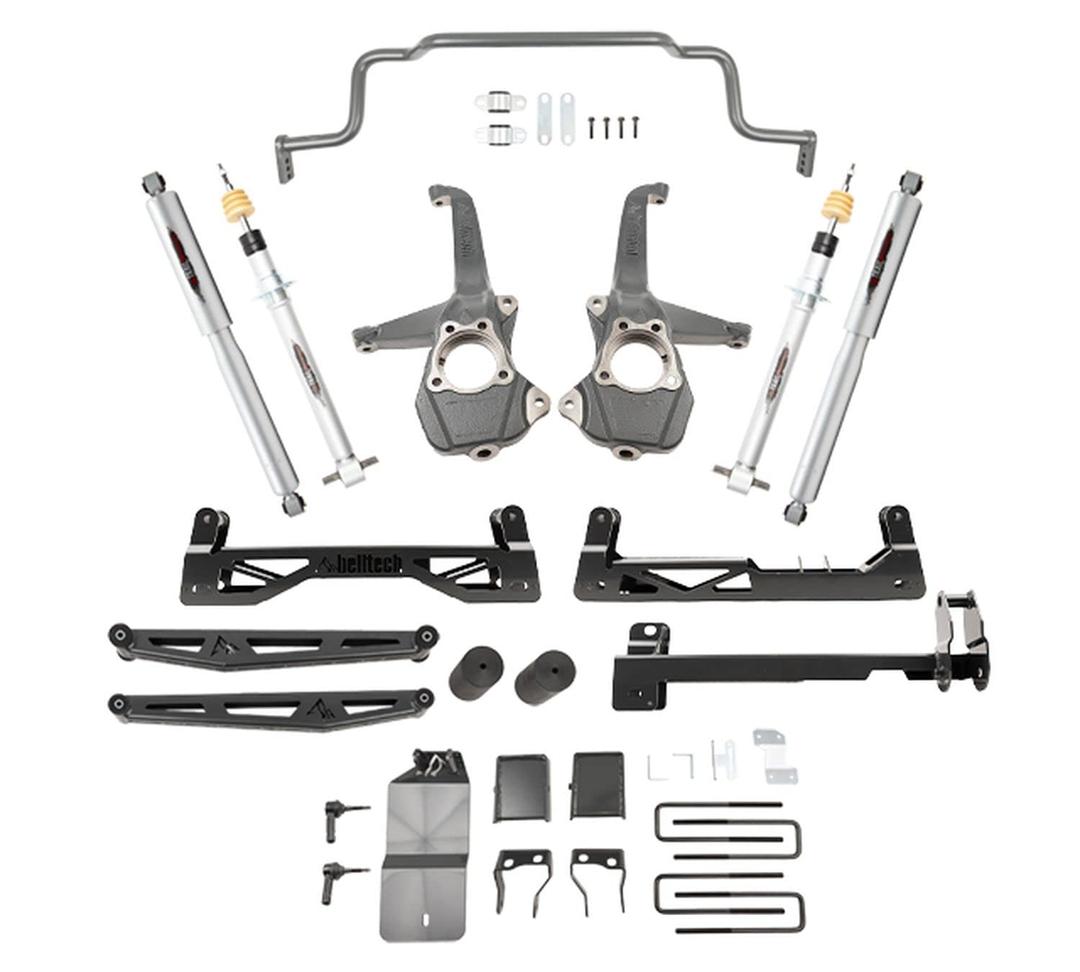 BELLTECH 150210TPS 6 INCH Trail Performance Suspension Lift Kit for 19-21 Silverado/Sierra 1500 4WD/RWD from The Twister Group BELLTECH 150210TPS 6 INCH Trail Performance Suspension Lift Kit for 19-21 Silverado/Sierra 1500 4WD/RWD - The Twister Group Tools product