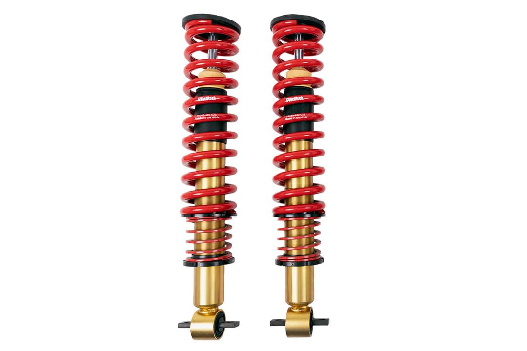 BELLTECH 15126 COILOVER KIT 0-4in. Height Adjustable Front Lifting Coilover Kit 2021+ Compatible/Replacement part for a Ford Bronco 4WD Exc. Sasquatch from The Twister Group BELLTECH 15126 COILOVER KIT 0-4in. Height Adjustable Front Lifting Coilover Kit 2021+ Compatible/Replacement part for a Ford Bronco 4WD Exc. Sasquatch - The Twister Group Tools product