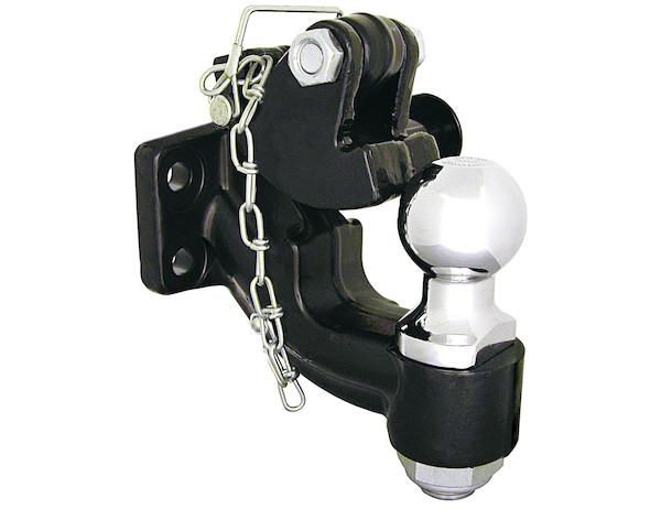 BUYERS PROD 10057 10-Ton Mount Combination Hitch with 2-5/16 Inch Ball, Black from The Twister Group BUYERS PROD 10057 10-Ton Mount Combination Hitch with 2-5/16 Inch Ball, Black - The Twister Group Tools product