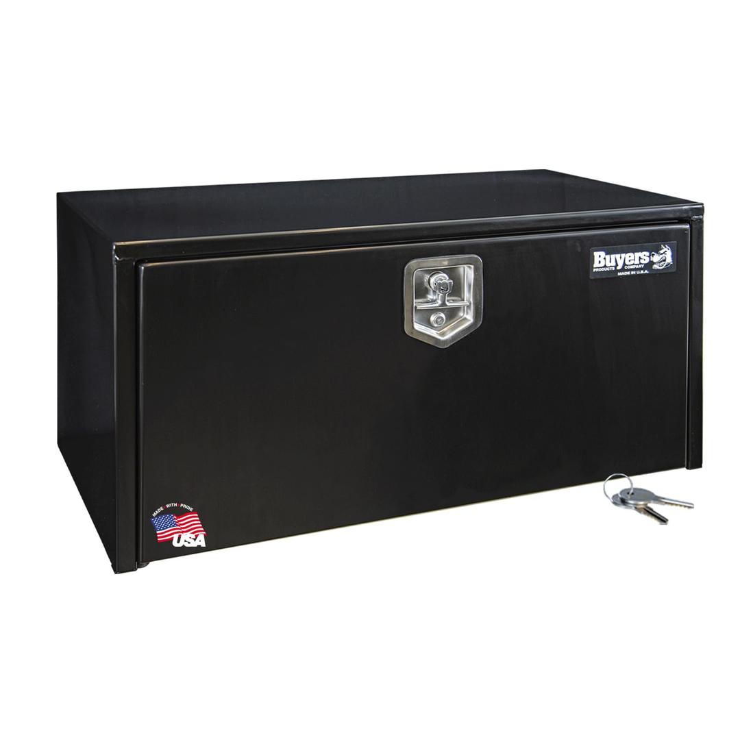 BUYERS PROD 1702305 Black Steel Underbody Truck Box With Lockable T-Handle Latch, 18 x 18 x 36 Inch, Made In the USA, Contractor Tool Box, Tool Chest For Storage & Organization, Durable Job Box from The Twister Group BUYERS PROD 1702305 Black Steel Underbody Truck Box With Lockable T-Handle Latch, 18 x 18 x 36 Inch, Made In the USA, Contractor Tool Box, Tool Chest For Storage & Organization, Durable Job Box - The Twister Group Tools product