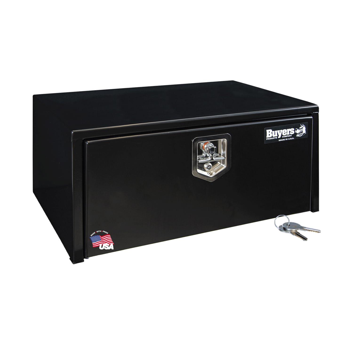 BUYERS PROD 1703303 Black Steel Underbody Truck Box With Lockable T-Handle Latch, 14 x 16 x 30 Inch, Made In The USA, Contractor Tool Box, Tool Chest For Storage & Organization, Durable Job Box - High quality product image showing BUYERS PROD 1703303 Black Steel Underbody Truck Box With Lockable T-Handle Latch, 14 x 16 x 30 Inch, Made In The USA, Contractor Tool Box, Tool Chest For Storage & Organization, Durable Job Box details and features BUYERS PROD 1703303 Black Steel Underbody Truck Box With Lockable T-Handle Latch, 14 x 16 x 30 Inch, Made In The USA, Contractor Tool Box, Tool Chest For Storage & Organization, Durable Job Box - High quality product image showing BUYERS PROD 1703303 Black Steel Underbody Truck Box With Lockable T-Handle Latch, 14 x 16 x 30 Inch, Made In The USA, Contractor Tool Box, Tool Chest For Storage & Organization, Durable Job Box details and features