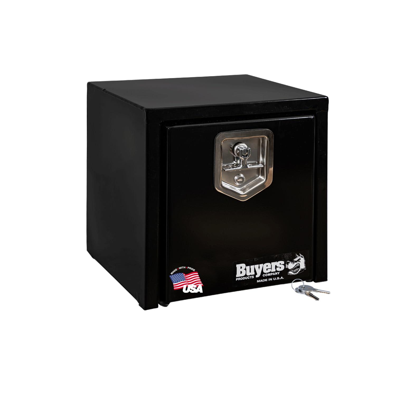 BUYERS PROD 1703320 Black Steel Underbody Truck Box with T-Handle Latch, 15 x 13 x 15 Inch - High quality product image showing BUYERS PROD 1703320 Black Steel Underbody Truck Box with T-Handle Latch, 15 x 13 x 15 Inch details and features BUYERS PROD 1703320 Black Steel Underbody Truck Box with T-Handle Latch, 15 x 13 x 15 Inch - High quality product image showing BUYERS PROD 1703320 Black Steel Underbody Truck Box with T-Handle Latch, 15 x 13 x 15 Inch details and features