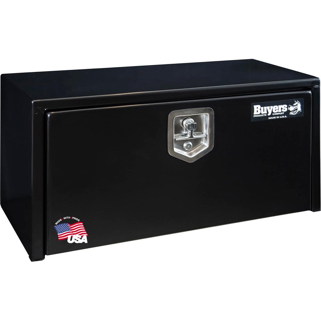 BUYERS PROD 1703326 Black Steel Underbody Truck Box with T-Handle Latch, 15 x 13 x 36 Inch from The Twister Group BUYERS PROD 1703326 Black Steel Underbody Truck Box with T-Handle Latch, 15 x 13 x 36 Inch - The Twister Group Tools product
