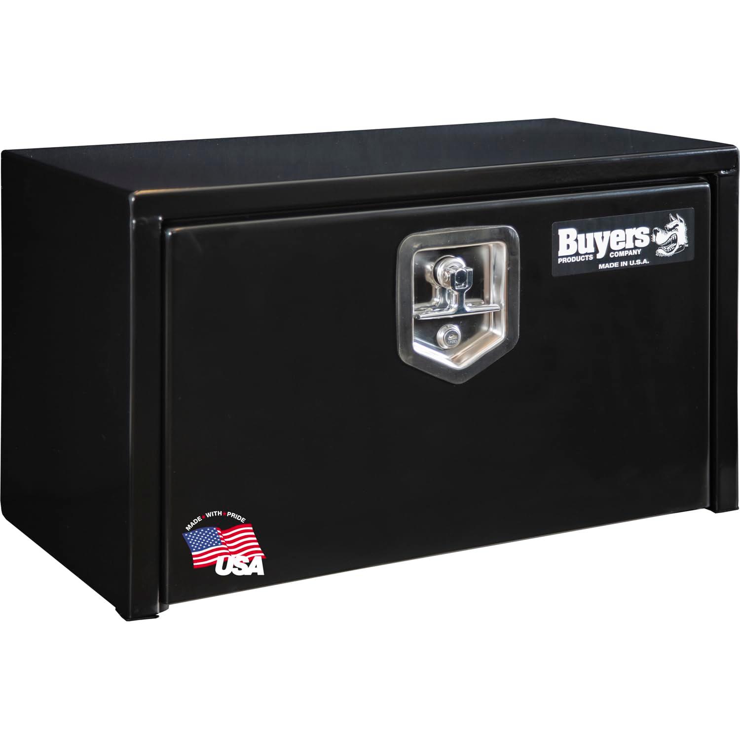 BUYERS PROD 1703350 Black Steel Underbody Truck Box With Lockable T-Handle Latch, 14 x 12 x 24 Inch, Made In The USA, Contractor Tool Box, Tool Chest For Storage & Organization, Durable Job Box - High quality product image showing BUYERS PROD 1703350 Black Steel Underbody Truck Box With Lockable T-Handle Latch, 14 x 12 x 24 Inch, Made In The USA, Contractor Tool Box, Tool Chest For Storage & Organization, Durable Job Box details and features BUYERS PROD 1703350 Black Steel Underbody Truck Box With Lockable T-Handle Latch, 14 x 12 x 24 Inch, Made In The USA, Contractor Tool Box, Tool Chest For Storage & Organization, Durable Job Box - High quality product image showing BUYERS PROD 1703350 Black Steel Underbody Truck Box With Lockable T-Handle Latch, 14 x 12 x 24 Inch, Made In The USA, Contractor Tool Box, Tool Chest For Storage & Organization, Durable Job Box details and features